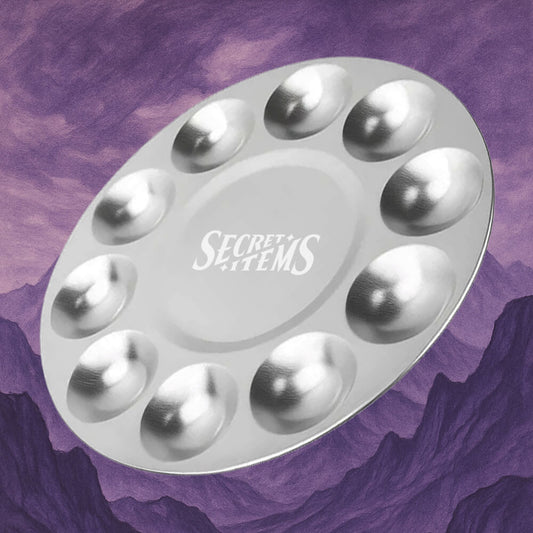 Aluminum Paint Palette - 11 Wells