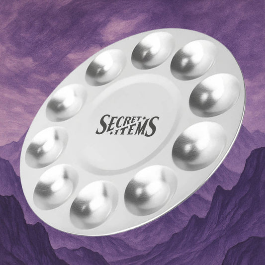 Aluminum Paint Palette - 11 Wells